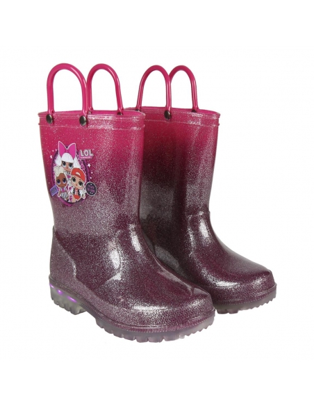 BOTAS LLUVIA PVC LUCES LOL