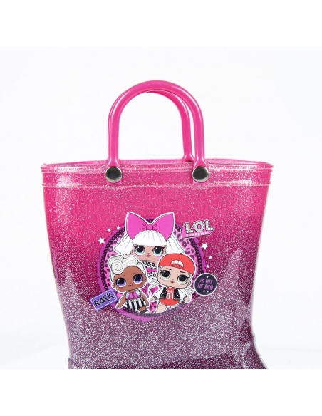 BOTAS LLUVIA PVC LUCES LOL